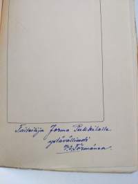 Tunturilauluja (signeerattu, tekijän omiste)