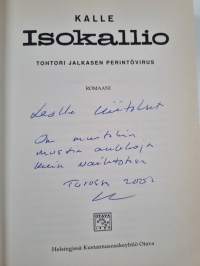 Tohtori Jalkasen perintövirus (signeerattu, tekijän omiste)