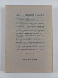 Luonnonopin opetuksen kehitys maamme oppikouluissa