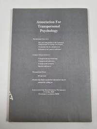 The Journal of Transpersonal Psychology 1/1976