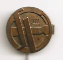 SVUL nuorten voimistelumerkki  III luokka - neulamerkki urheilumerkki