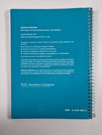 Muscle testing : techniques of manual examination