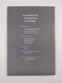 The journal of transpersonal psychology 1/1976