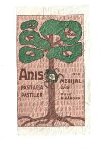 Anis pastilleja Merijal Oy Oulu makeispussi -  makeiskääre