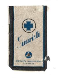 Siniristi makeispussi -  makeiskääre