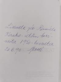 Punaiset kukat (signeerattu, tekijän omiste)