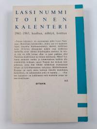 Toinen kalenteri : 1961-1963, kuultua, nähtyä, koettua