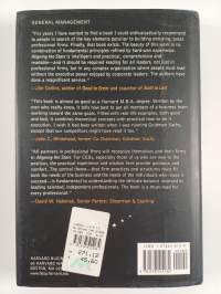 Aligning the stars : how to succeed when professionals drive results