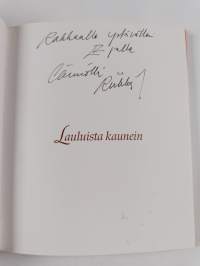 Lauluista kaunein (signeerattu, tekijän omiste)