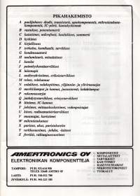 Amertronics Oy Hinnasto -82