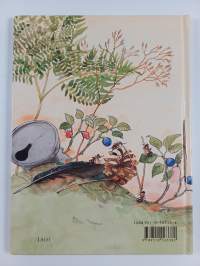 Eukko pikkurilli mustikassa