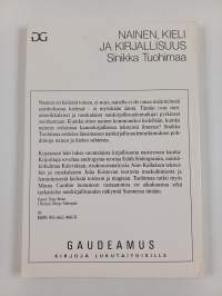 Nainen, kieli ja kirjallisuus