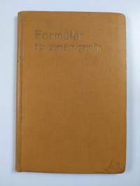 Kaavoja ulosottomiehille = Formulär för utmätningsmän