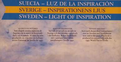 Suecia – luz de la inspiración : Sverige – inspirationens ljus = Sweden – light of inspiration. (Esseet, Ruotsin kulttuuri, Sevilla 1992, disain, Swedish design)