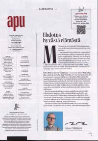 APU 13/2026. Saimi Hoyerin harvinainen sairaus/Anja Pohjola 95-v./Eroon väsymyksestä