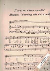 Finsk folkvisa - Suomalainen kansanlaulu: Tuomi on virran rannalla