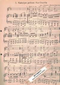 Etelä-pohjalaisia kansanlauluja 1