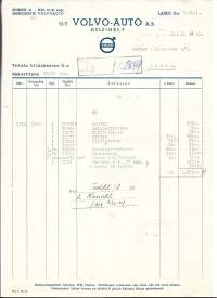 Volvo -Auto Oy Helsinki 1941  firmalomake
