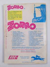 El Zorro n:o 10/60 : Rautanyrkki