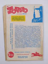 El Zorro del Castelrey n:o 9/1966 : Kaunokainen ja kuolema