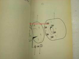 Volvo Penta MD70C, TMD70C, TAMD70C, THAMD70C,AQD70C Redervdelskatalog, Parts Catalogue -varaosaluettelo