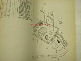 Volvo Penta MD70C, TMD70C, TAMD70C, THAMD70C,AQD70C Redervdelskatalog, Parts Catalogue -varaosaluettelo