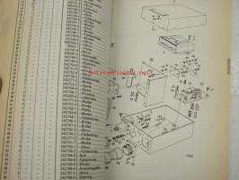 Volvo Penta MD70C, TMD70C, TAMD70C, THAMD70C,AQD70C Redervdelskatalog, Parts Catalogue -varaosaluettelo