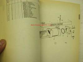 Volvo Penta MD70C, TMD70C, TAMD70C, THAMD70C,AQD70C Redervdelskatalog, Parts Catalogue -varaosaluettelo