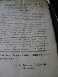 1938 suurmyynti alennushinnoin