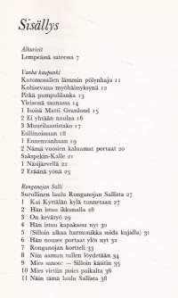 Tampereen runot, 1966.