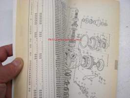 Volvo Penta BB231A, BB261A Redervdelskatalog, Parts Catalogue -varaosaluettelo