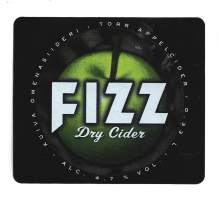 FIZZDry Cidersiiderietiketti, viinaetiketti
