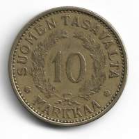 10 markkaa  1934