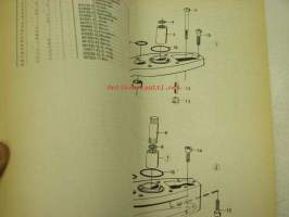 Volvo Penta AQ175A Redervdelskatalog, Parts Catalogue -varaosaluettelo