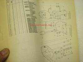 Volvo Penta AQ175A Redervdelskatalog, Parts Catalogue -varaosaluettelo