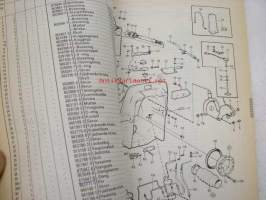 Volvo Penta AQ175A Redervdelskatalog, Parts Catalogue -varaosaluettelo