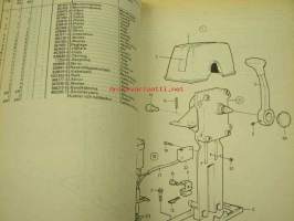 Volvo Penta AQ120B, AQ125A, AQ140A, BB140A Redervdelskatalog, Parts Catalogue -varaosaluettelo