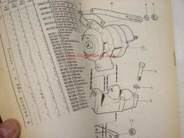 Volvo Penta AQ120B, AQ125A, AQ140A, BB140A Redervdelskatalog, Parts Catalogue -varaosaluettelo