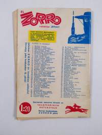 El Zorro nro 80 7/1965 : Enkeleitä Havannasta