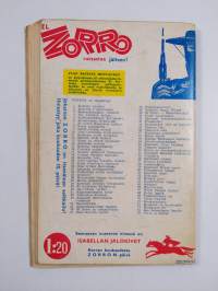 El Zorro nro 76 3/1965 : Verta ja kultaa