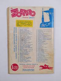 El Zorro nro 85 12/1965 : Miehen loukku