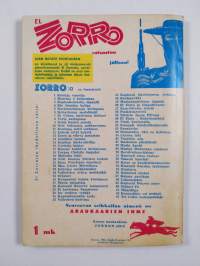 El Zorro nro 63 6/1963 : Tri Coltin tuskanpoistaja