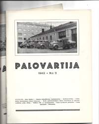 Palovartija 1942  nr 3 ja 4 yht 2  lehteä