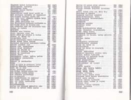 Me laulamme, 1972. Runsaasti laulujen sanoja (yli 1400 kpl)