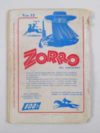 El Zorro del Castelrey n:o 12/1958 : Enkeli eivät änkytä