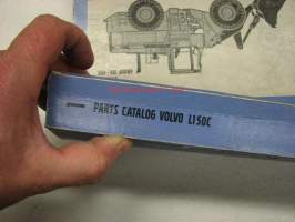 Volvo L150C Serial nr 2768- , Serial nr USA 60701- Part 1 Group 100-400 Parts Catalog -varaosaluettelo