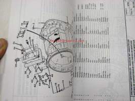 Volvo L150C Serial nr 2768- , Serial nr USA 60701- Part 1 Group 100-400 Parts Catalog -varaosaluettelo