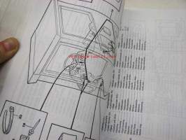 Volvo L150C Serial nr 2768- , Serial nr USA 60701- Part 1 Group 100-400 Parts Catalog -varaosaluettelo