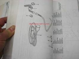 Volvo L150C Serial nr 2768- , Serial nr USA 60701- Part 1 Group 100-400 Parts Catalog -varaosaluettelo