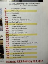 Alibi 2017 nr 1, katso sisällysluettelo